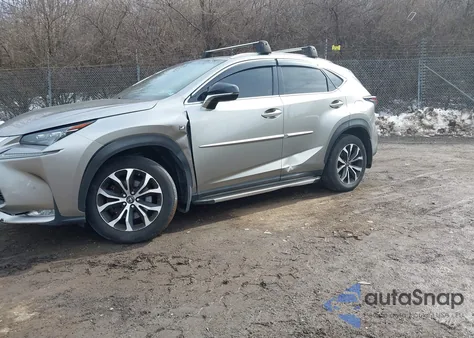 2015 Lexus Nx 200T F Sport z USA, uszkodzony, nr VIN JTJBARBZ5F2012161
